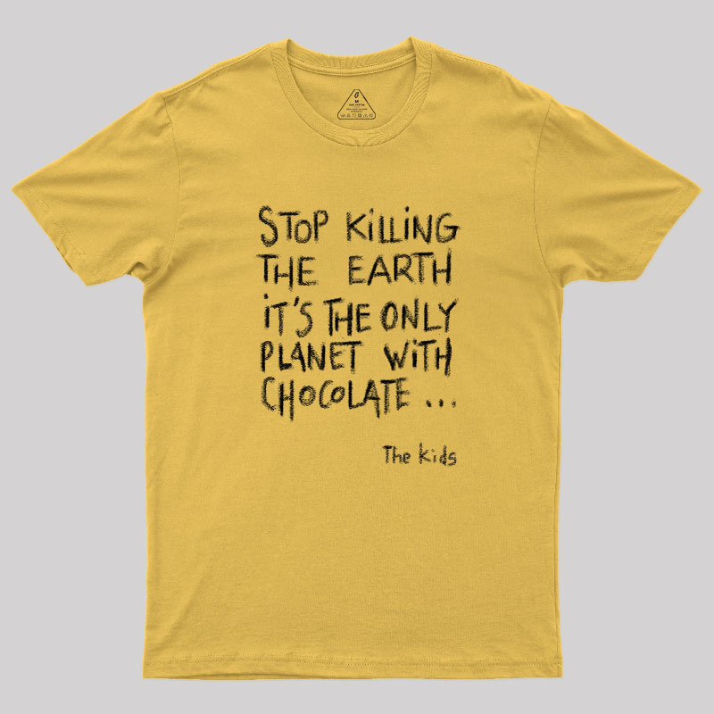 Save The Chocolate Geek T-Shirt