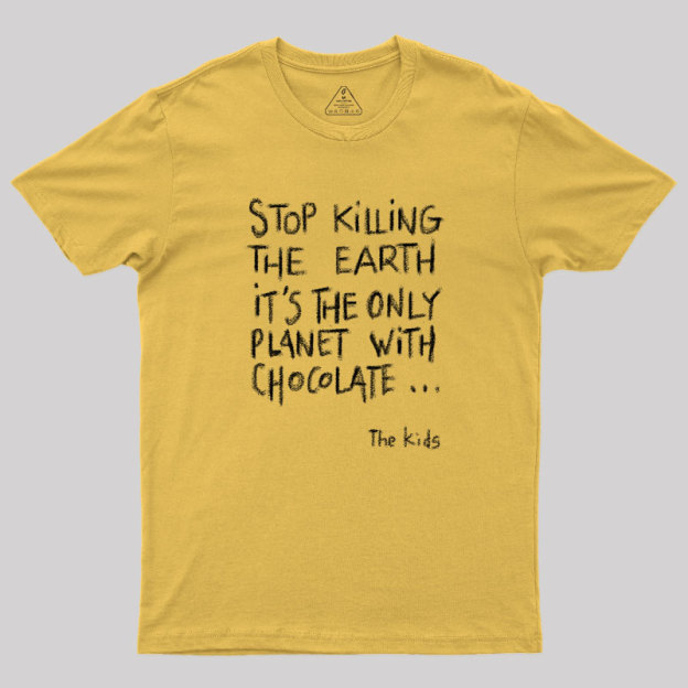 Save The Chocolate Geek T-Shirt