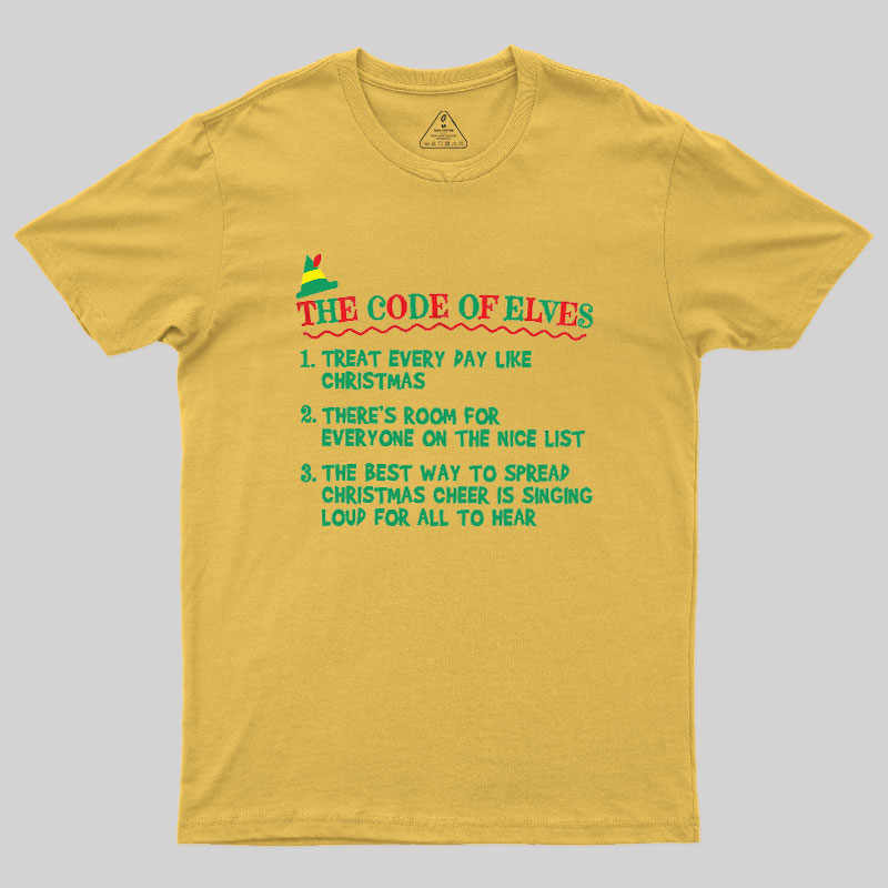 The Code of Elves Geek T-Shirt