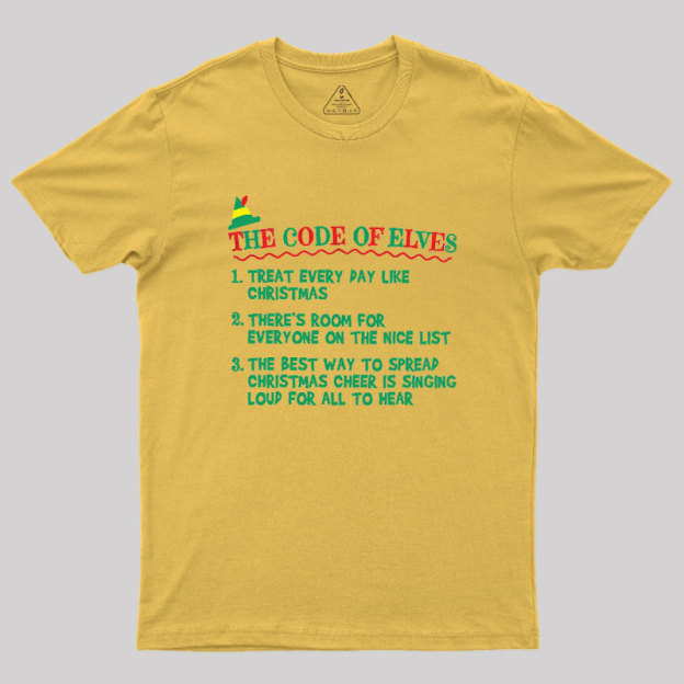 The Code of Elves Geek T-Shirt