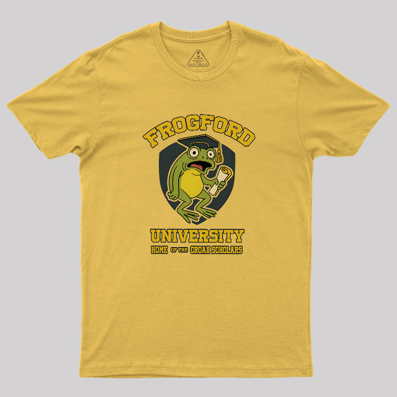 Frogford University �C Home of the C Geek T-Shirt