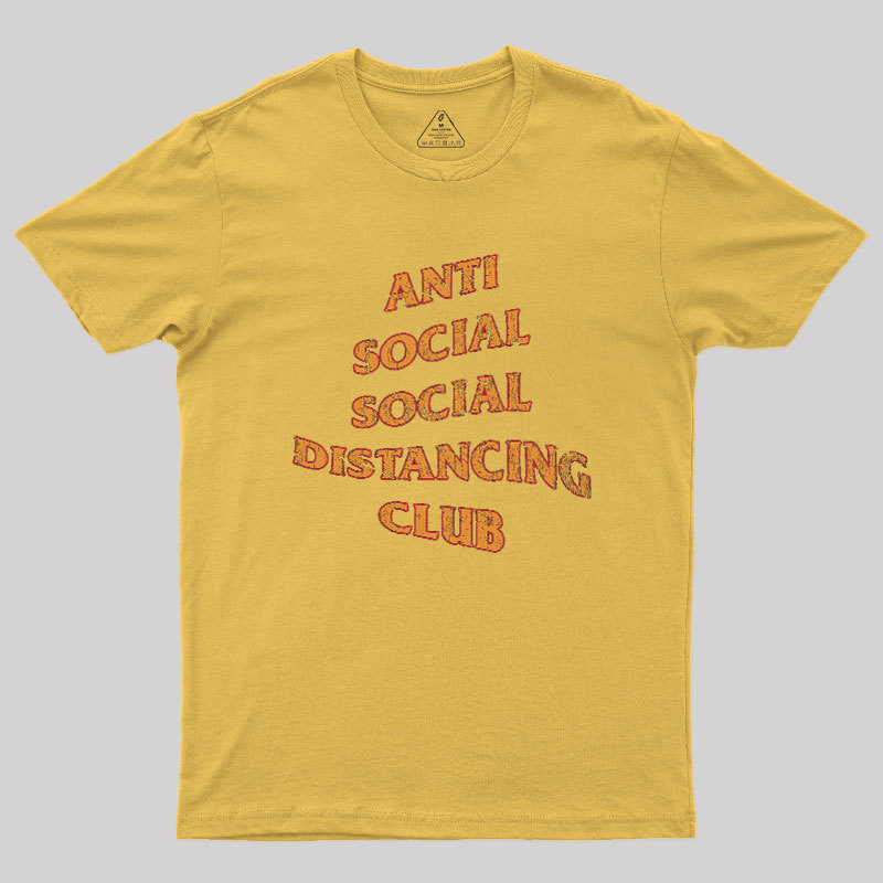 Social Distancing Club Geek T-Shirt