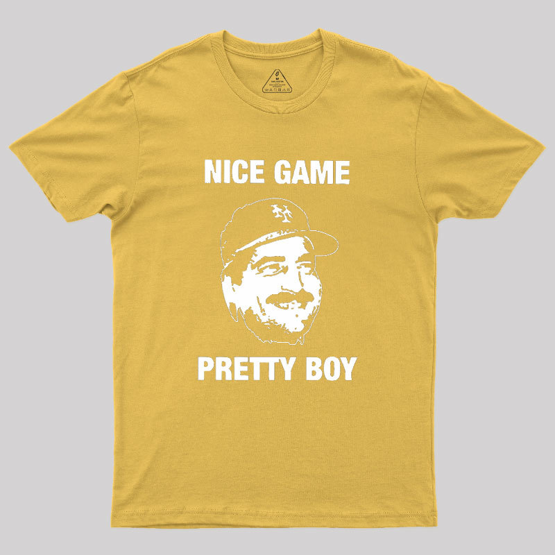 Nice Game Pretty Boy Geek T-Shirt