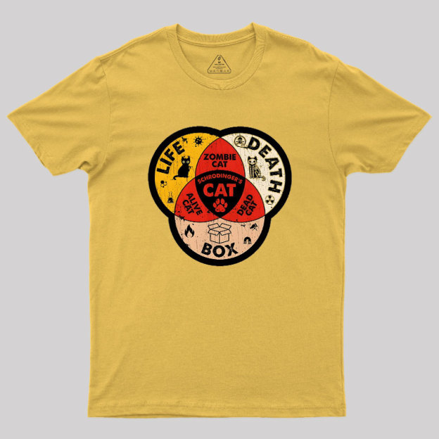 Science Physic Cat Geek T-Shirt