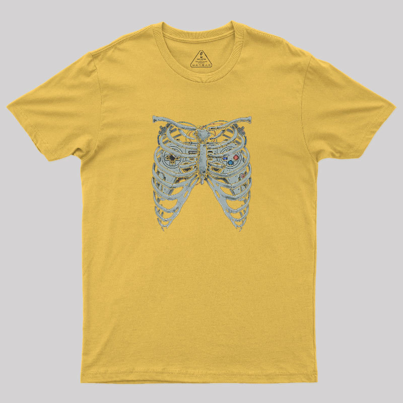 Cyber Skeleton Geek T-Shirt