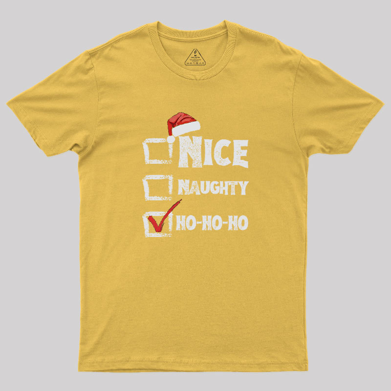 HO-HO-HO Geek T-Shirt