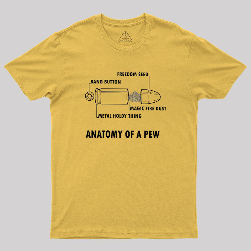 ANATOMY OF A PEW Geek T-Shirt