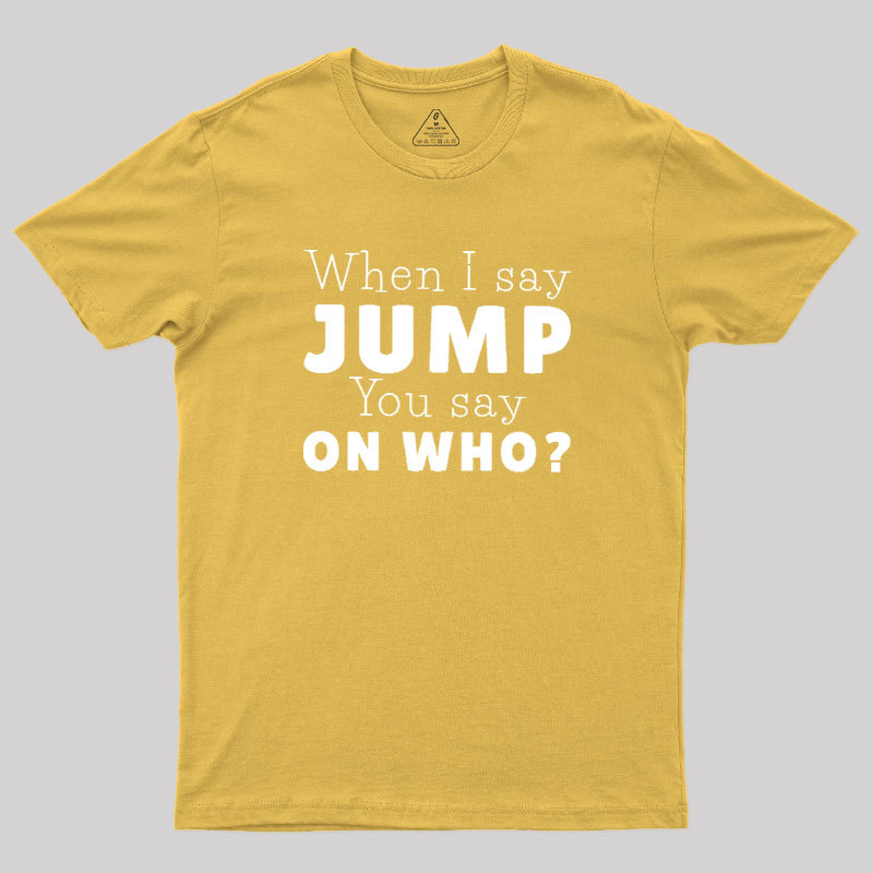 Jump Geek T-Shirt
