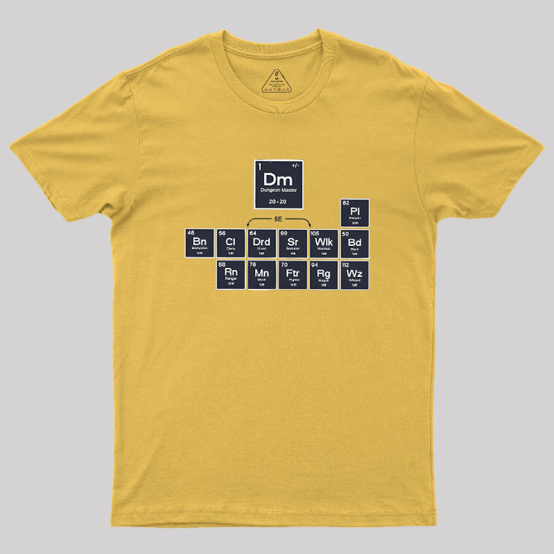 Periodic D&D Geek T-Shirt