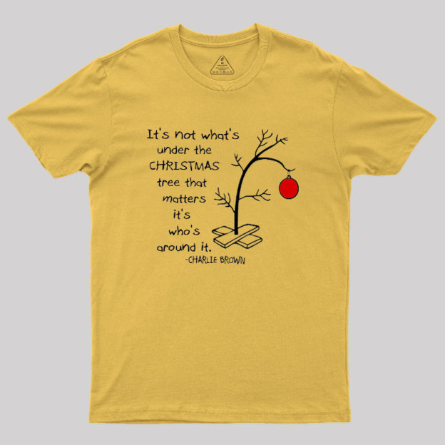 Who Is Around The Tree Geek T-Shirt