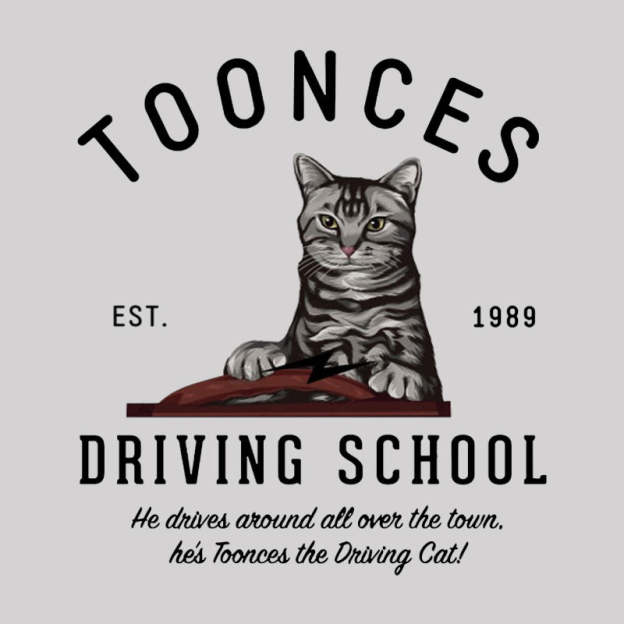 Toonces Driving School - Est. 1989 Geek T-Shirt