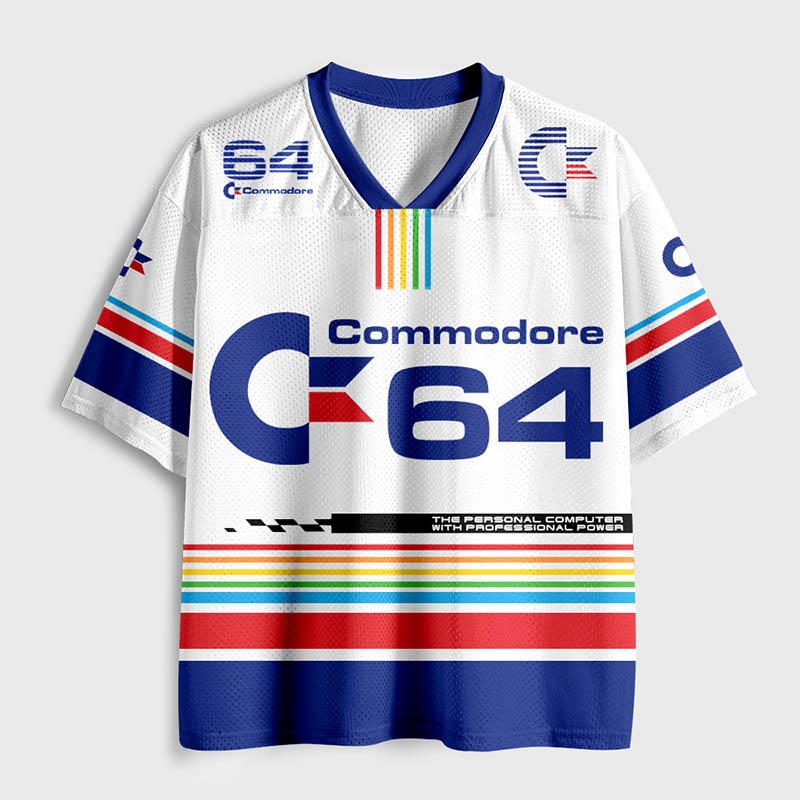 Geeksoutfit Commodore 64 Geek Mesh Jersey for Sale