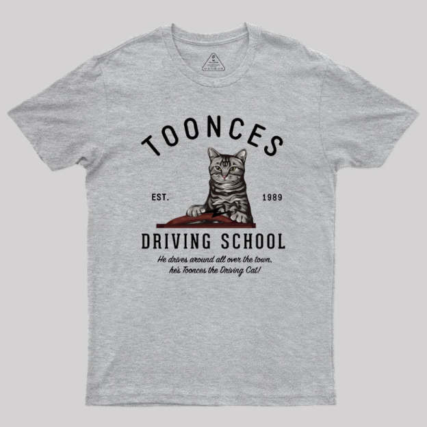 Toonces Driving School - Est. 1989 Geek T-Shirt