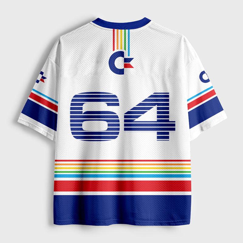 Geeksoutfit Commodore 64 Geek Mesh Jersey for Sale