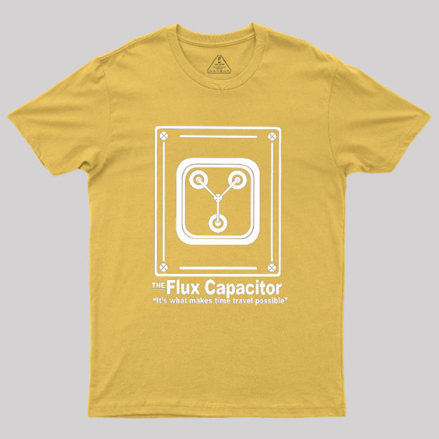 Flux Capacitor Geek T-Shirt