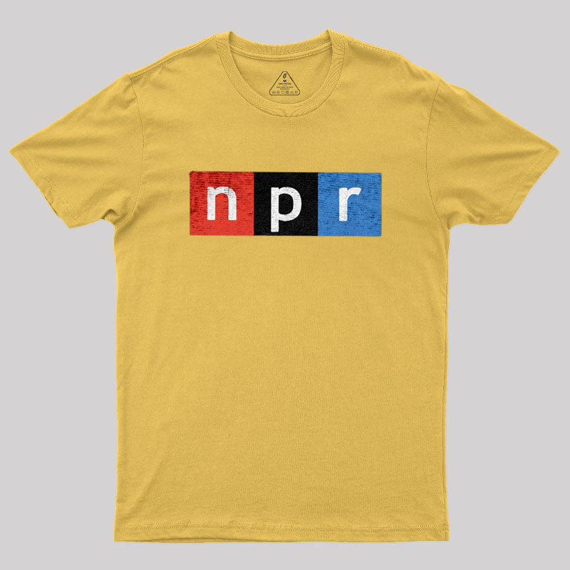 NPR Podcast Geek T-Shirt