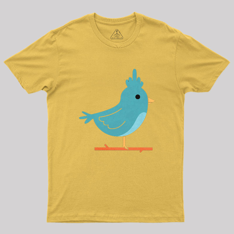 Flip The Bird Geek T-Shirt