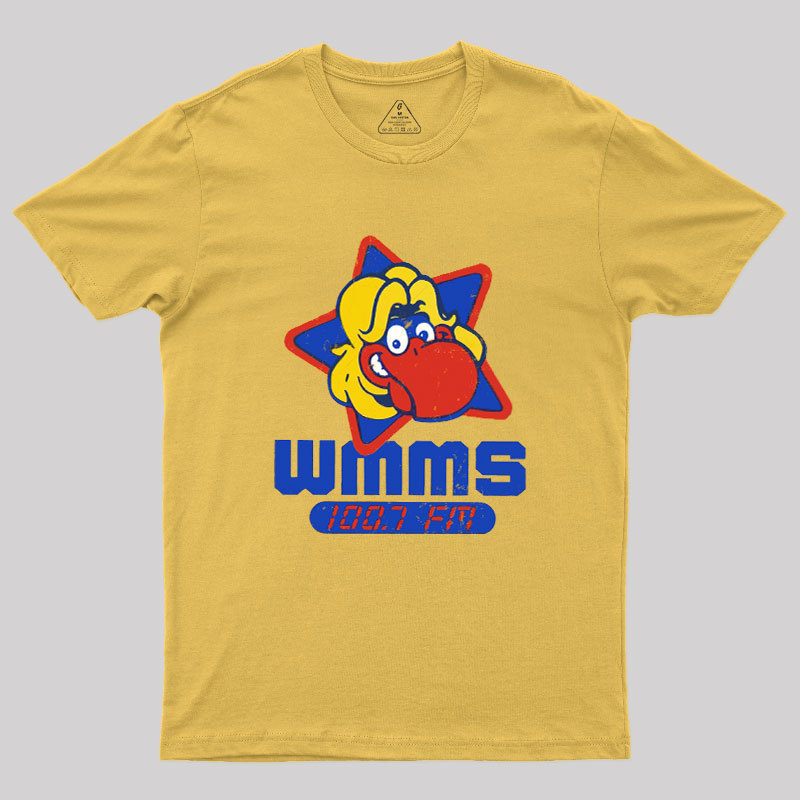 WMMS Cleveland 80s Rock Radio Station Geek T-Shirt