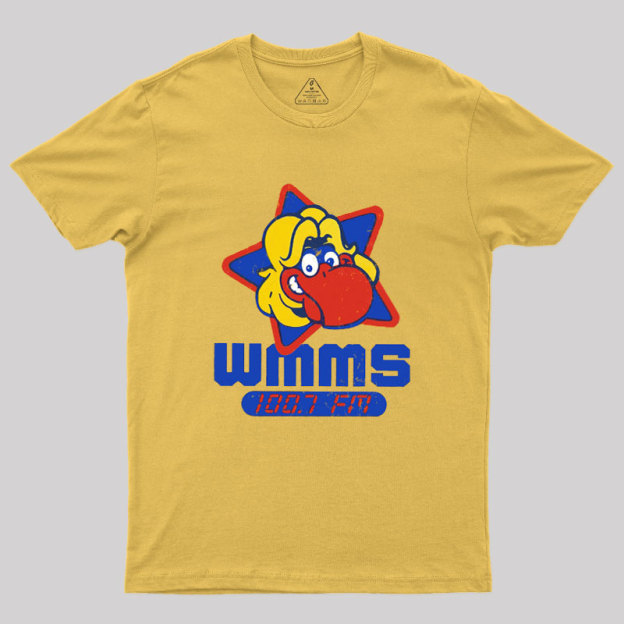 WMMS Cleveland 80s Rock Radio Station Geek T-Shirt