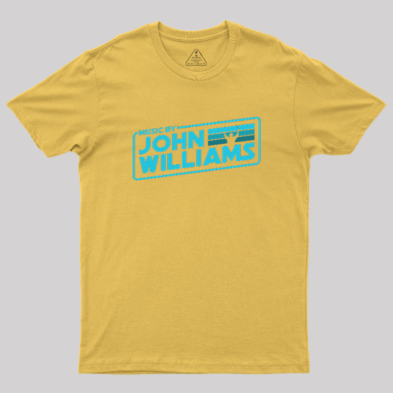 Music by John Williams Blue Shadow Geek T-Shirt