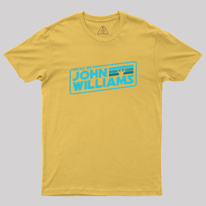 Music by John Williams Blue Shadow Geek T-Shirt