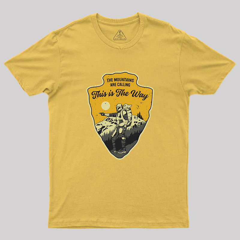 The Way To The Mountains Geek T-Shirt