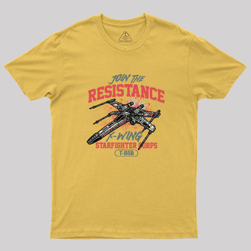 Resistance X wing Geek T-Shirt