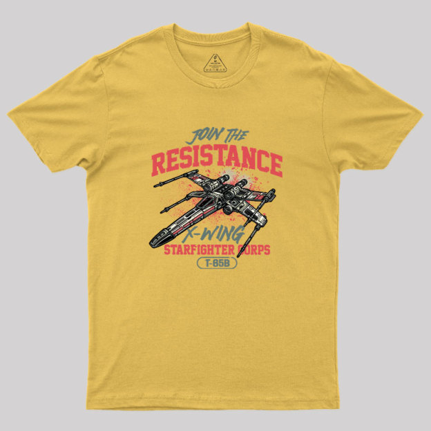 Resistance X wing Geek T-Shirt