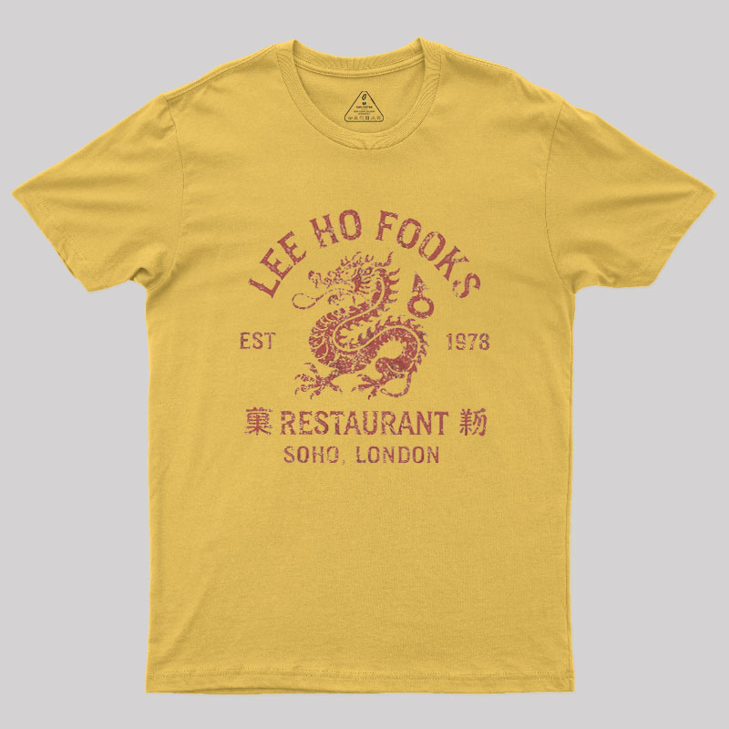 Lee Ho Fooks Chinese Restaurant Soho London Geek T-Shirt