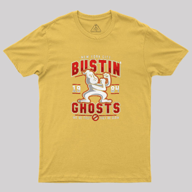 New York City Bustin Ghosts 1984 Geek T-Shirt