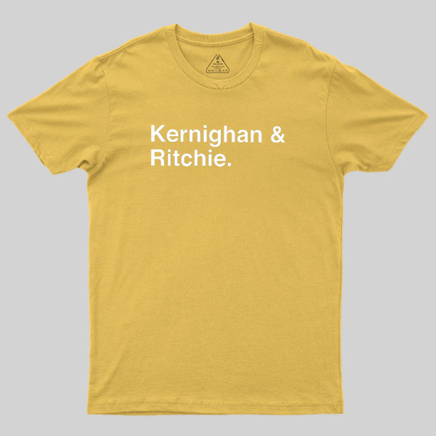 C Programming Legends Geek T-Shirt