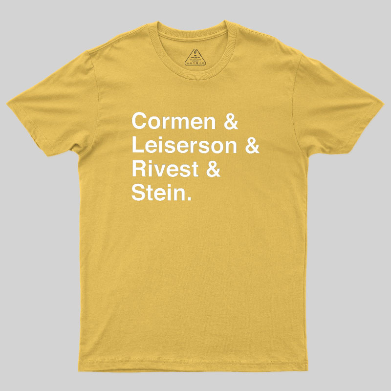 CLRS Algorithms Geek T-Shirt
