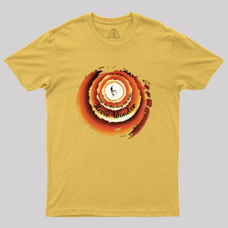 Stevie Wonder Songs In The Key Of Life Geek T-Shirt