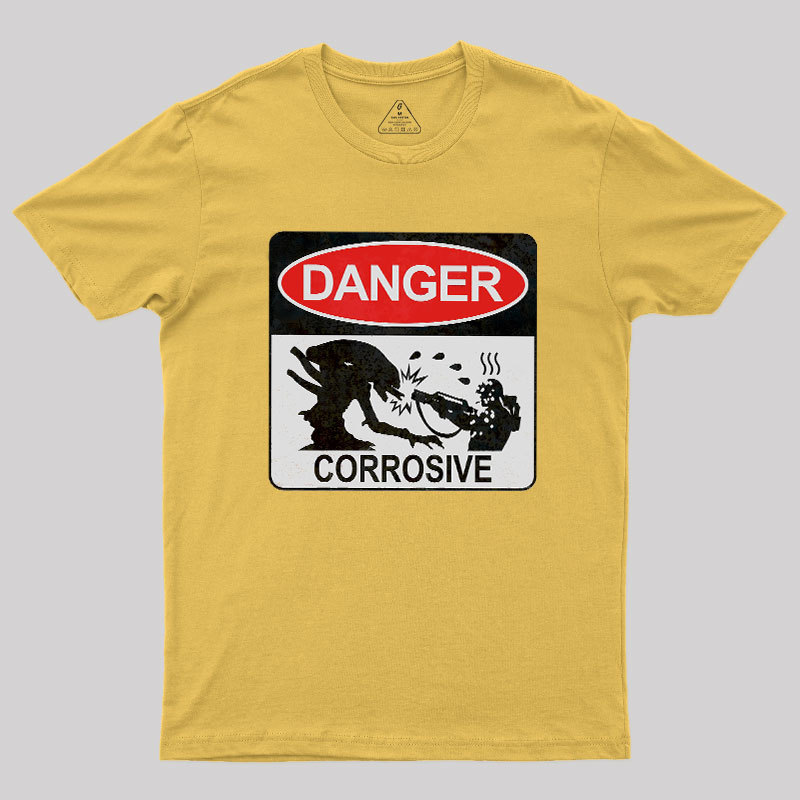 Danger Corrosive Geek T-Shirt