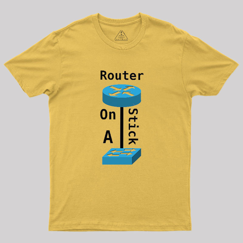 Router On A Stick Geek T-Shirt