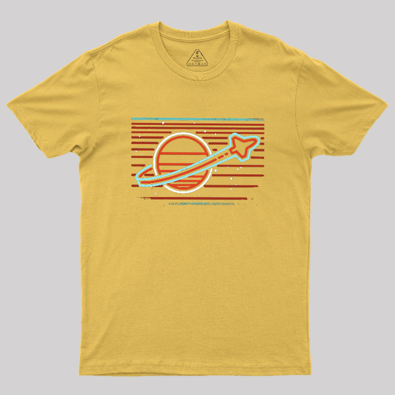 Retro Space Launch Geek T-Shirt
