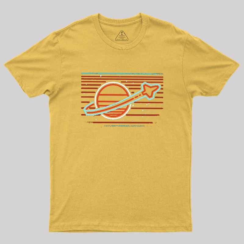 Retro Space Launch Geek T-Shirt