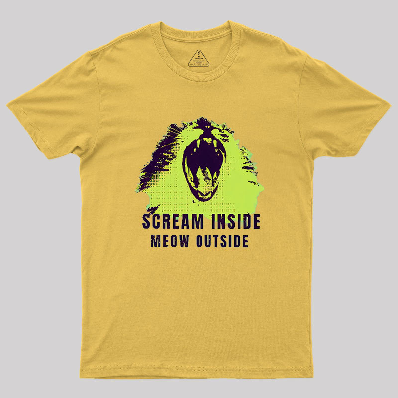 Scream Inside Geek T-Shirt