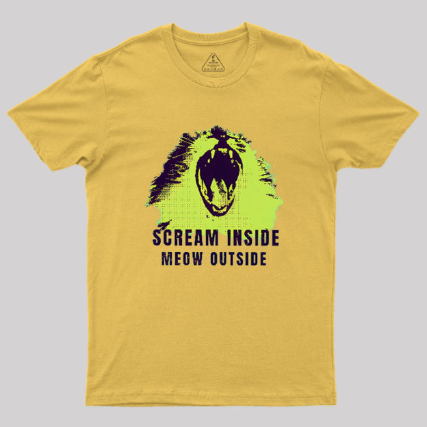 Scream Inside Geek T-Shirt