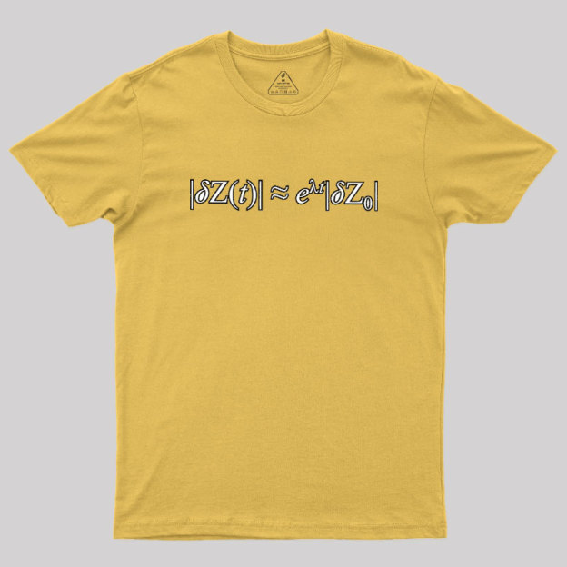 Chaos Theory Geek T-Shirt