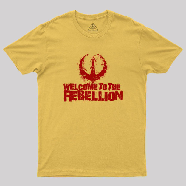 Andor Welcome To The Rebellion Geek T-Shirt