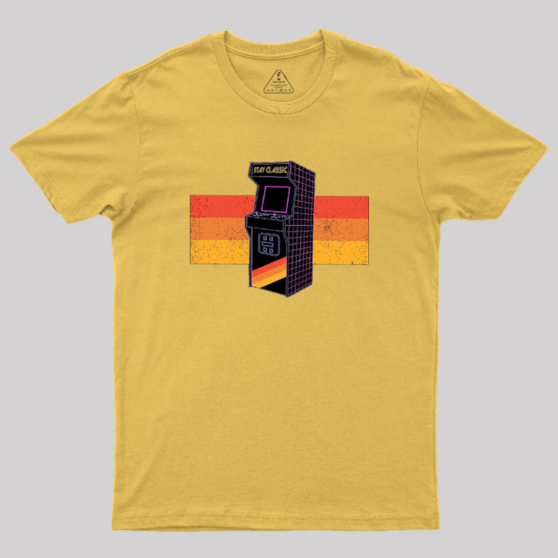 Stay Classic Arcade 80s Geek T-Shirt