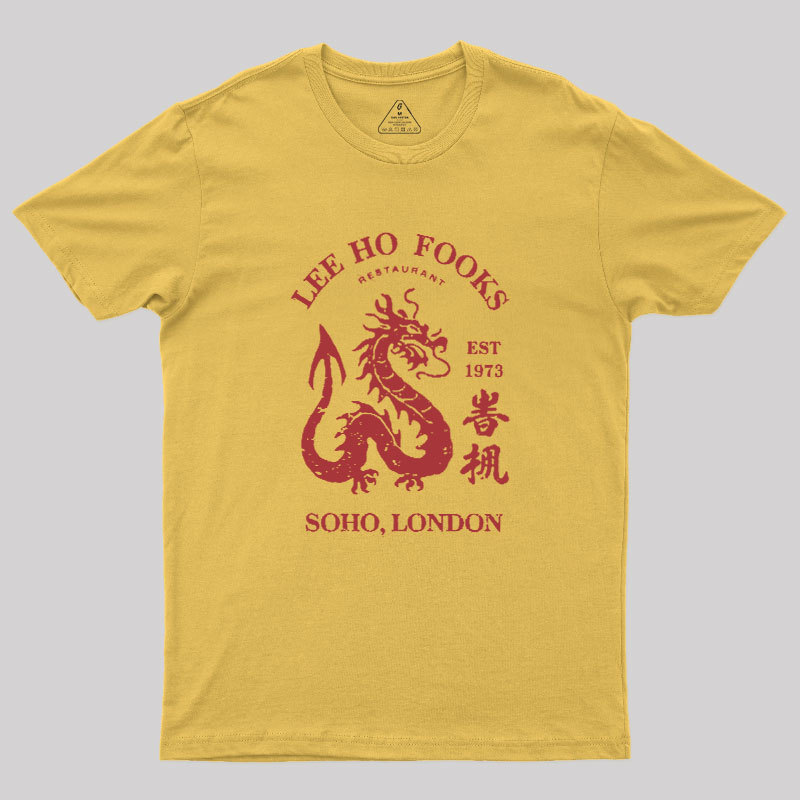 Lee Ho Fooks Red Print Geek T-Shirt
