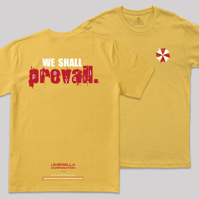 Umbrella Corporation Front and Back Printed Geek T-Shirt