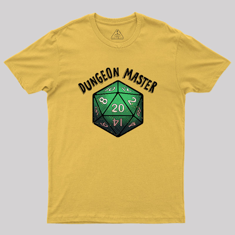 Magic Dice Green Geek T-Shirt