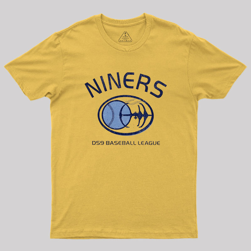 Deep Space Nine Niners DS9 Baseball League Geek T-Shirt