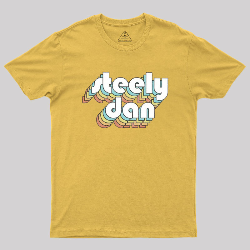 Steely Dan Retro Faded-Style Geek T-Shirt