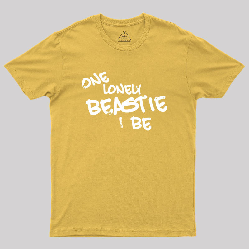 One Lonely Beastie I Be Geek T-Shirt