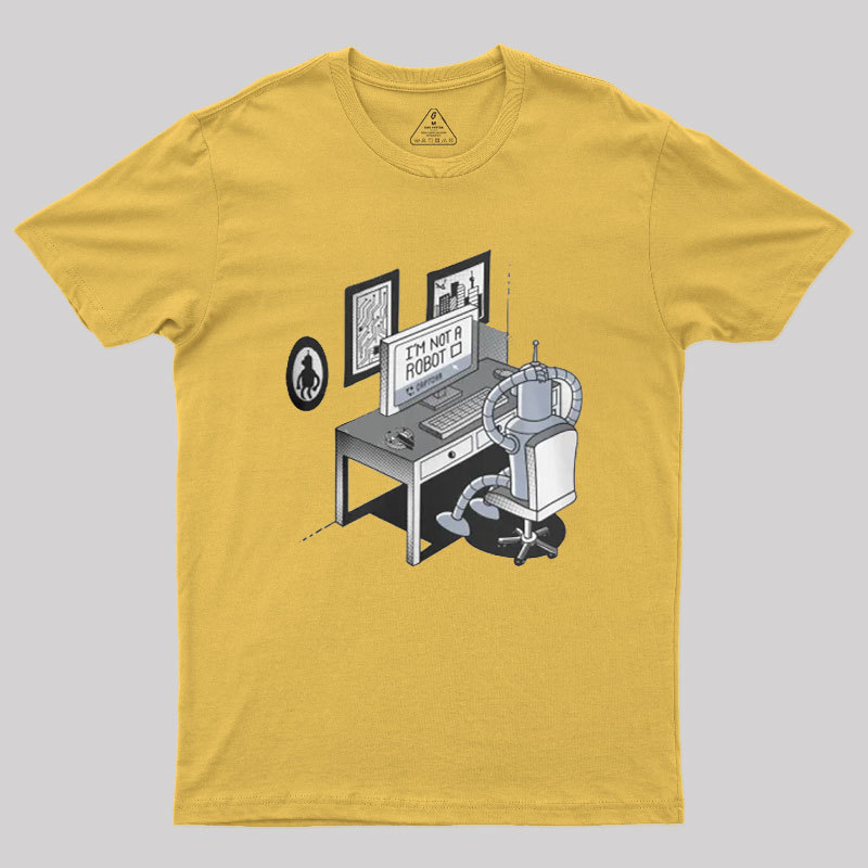 Robot Problems Geek T-Shirt