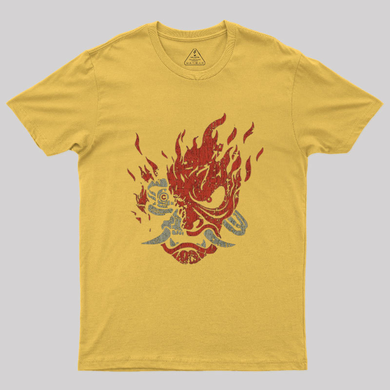 Cyberpunk Samurai Geek T-Shirt